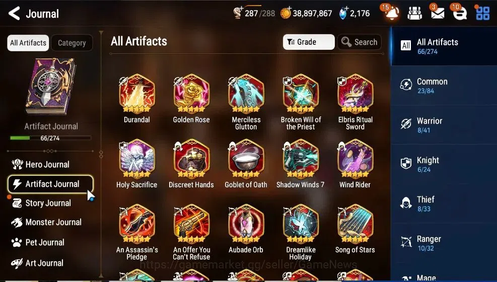 Epic Seven Accounts High-End GLOBAL UnVerif|7 ML(RihanaNLuciella,RoLight,Straze,WOTM Tenebria,etc)+Rinak,Setsuka,etc|PoH 8