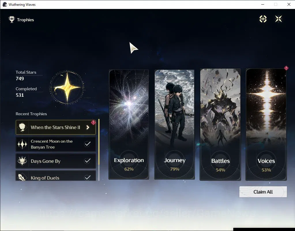 Wuthering Waves Accounts NA|UL 46| 1 Limited [Luuk Herssen RC 5]+Sign | DB  image 10