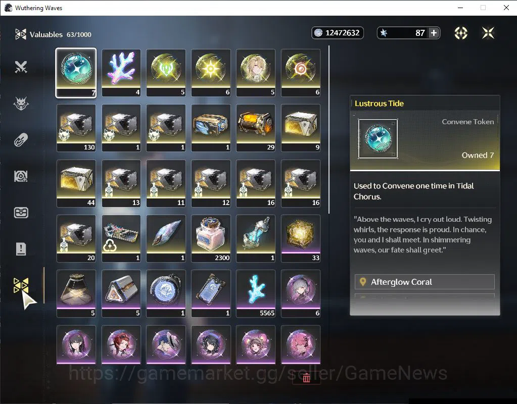 Wuthering Waves Accounts NA|UL 46| 1 Limited [Luuk Herssen RC 5]+Sign | DB  image 9
