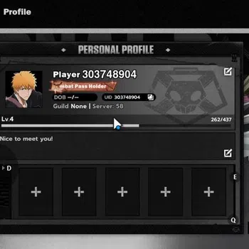 BLEACH: Soul Resonance Accounts Nuverse SEA|Best Starter|1 SSR (Sajin Komamura) +7 image 1