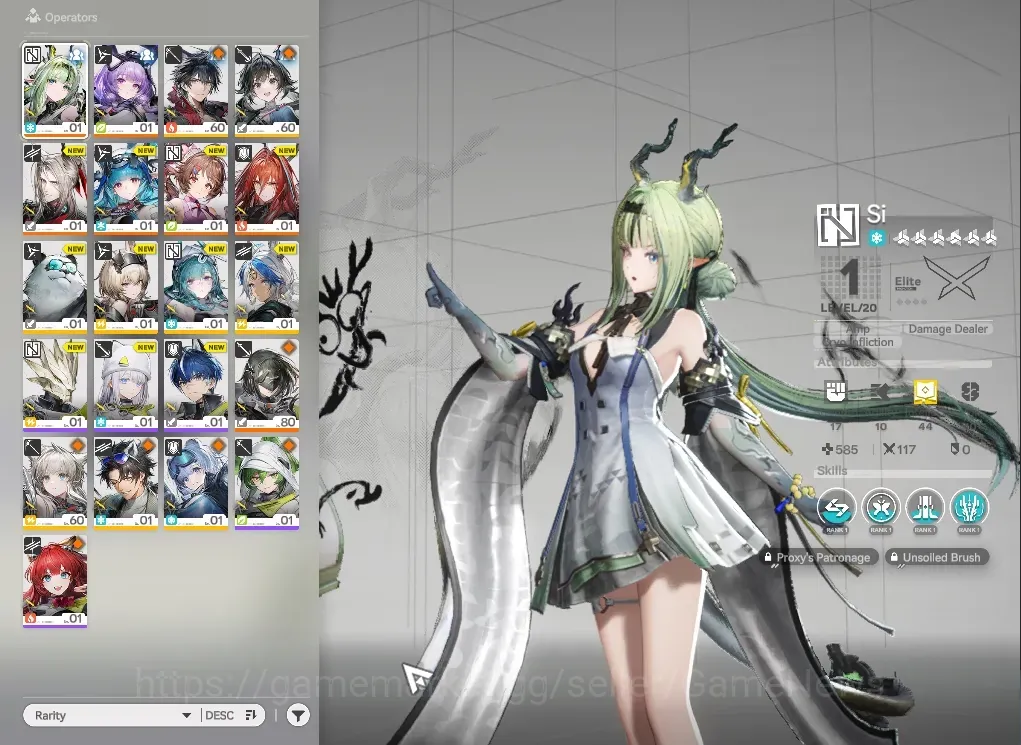 Arknights: Endfield Accounts NA/EU|Lv 54|6 SSR 2 Limited + 7(*6 Weapon)|(Si,Typhoeus)+Sign|256 Ori + 4,9K Oro|1 SSR + 1 Wp 1