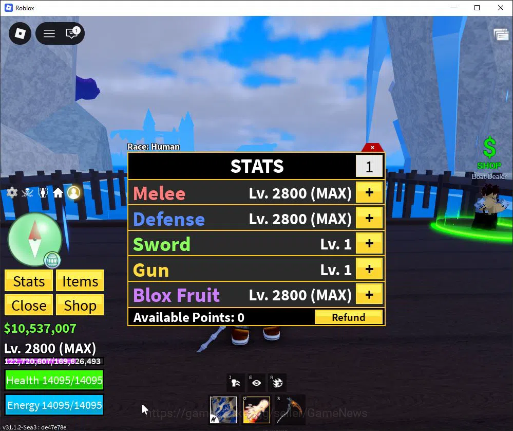 Blox Fruit |Lv Max + Dough,GodHuman|10M Beli 42K Frag|2 Myth Weap 5 Legend Fruit |Human V1|Unverif(RBL942) Roblox Accounts Blox Fruit |Lv Max + Dough,GodHuman|10M Beli 42K Frag|2 Myth Weap 5 Legend Fruit |Human V1|Unverif(RBL942)