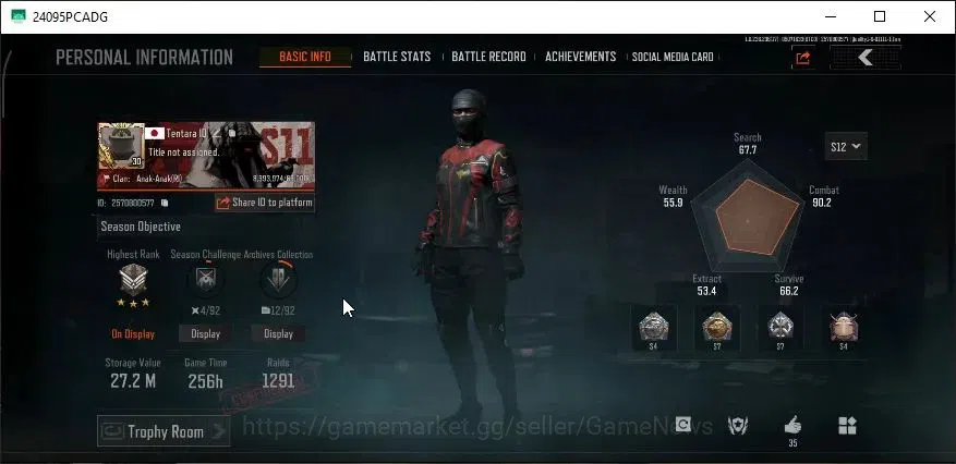 Arena Breakout Accounts MOBILE Lv30|SV 27,2M|CV 9,4M|Urban Sport,Fortune S image 2
