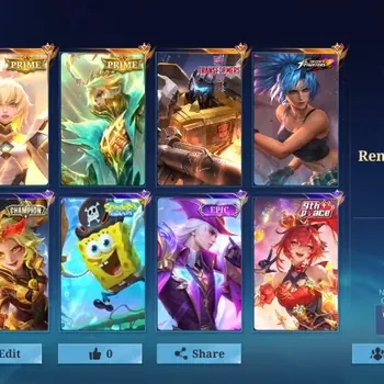 Mobile Legends: Bang Bang Accounts Others Hero 132|Skins 223|PRIME (Beatrix, Granger),KOF Karina,TransF