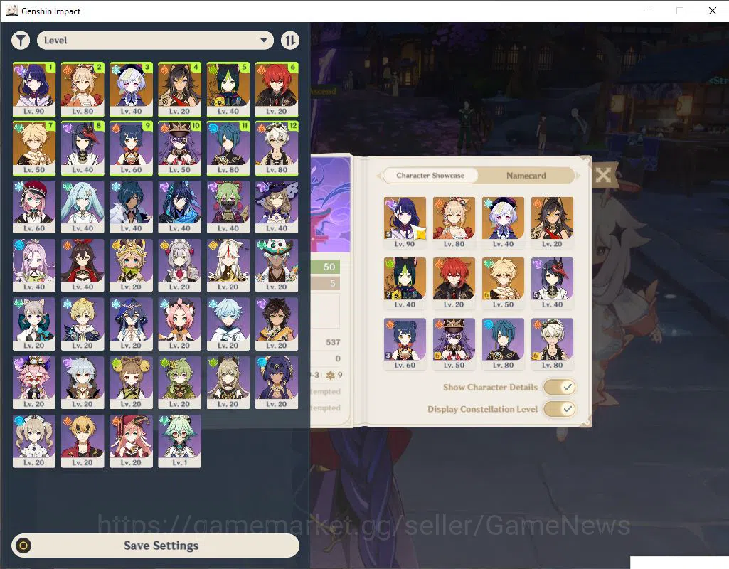Genshin Impact Accounts Asia|AR 50|2 Limited +4(*5Weapon))|Raiden C5+Sign, image 2