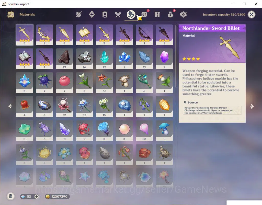 Genshin Impact Accounts Asia|AR 50|2 Limited +4(*5Weapon))|Raiden C5+Sign, image 8