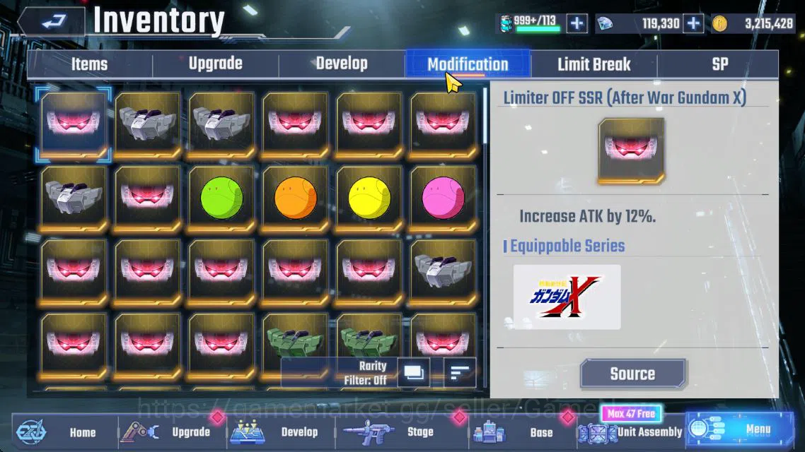 SD Gundam G Generation ETERNAL Accounts [Global] 119K DM|12 UR|Aerial, Narrative A-Pack LB image 15