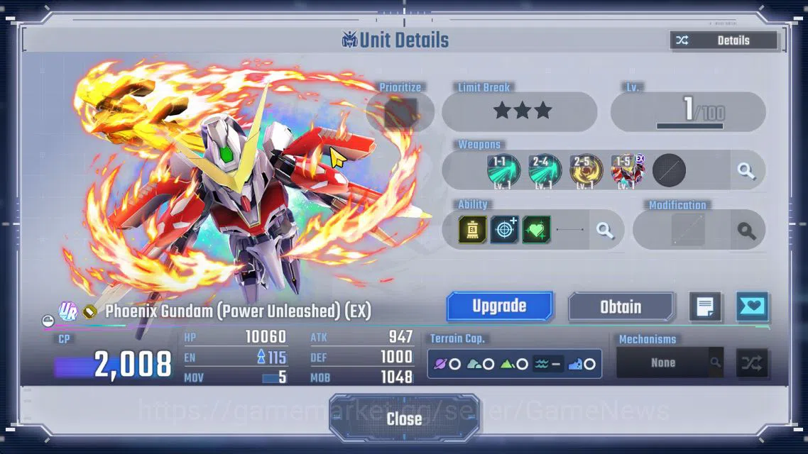 SD Gundam G Generation ETERNAL Accounts [Global] 119K DM|12 UR|Aerial, Narrative A-Pack LB image 8
