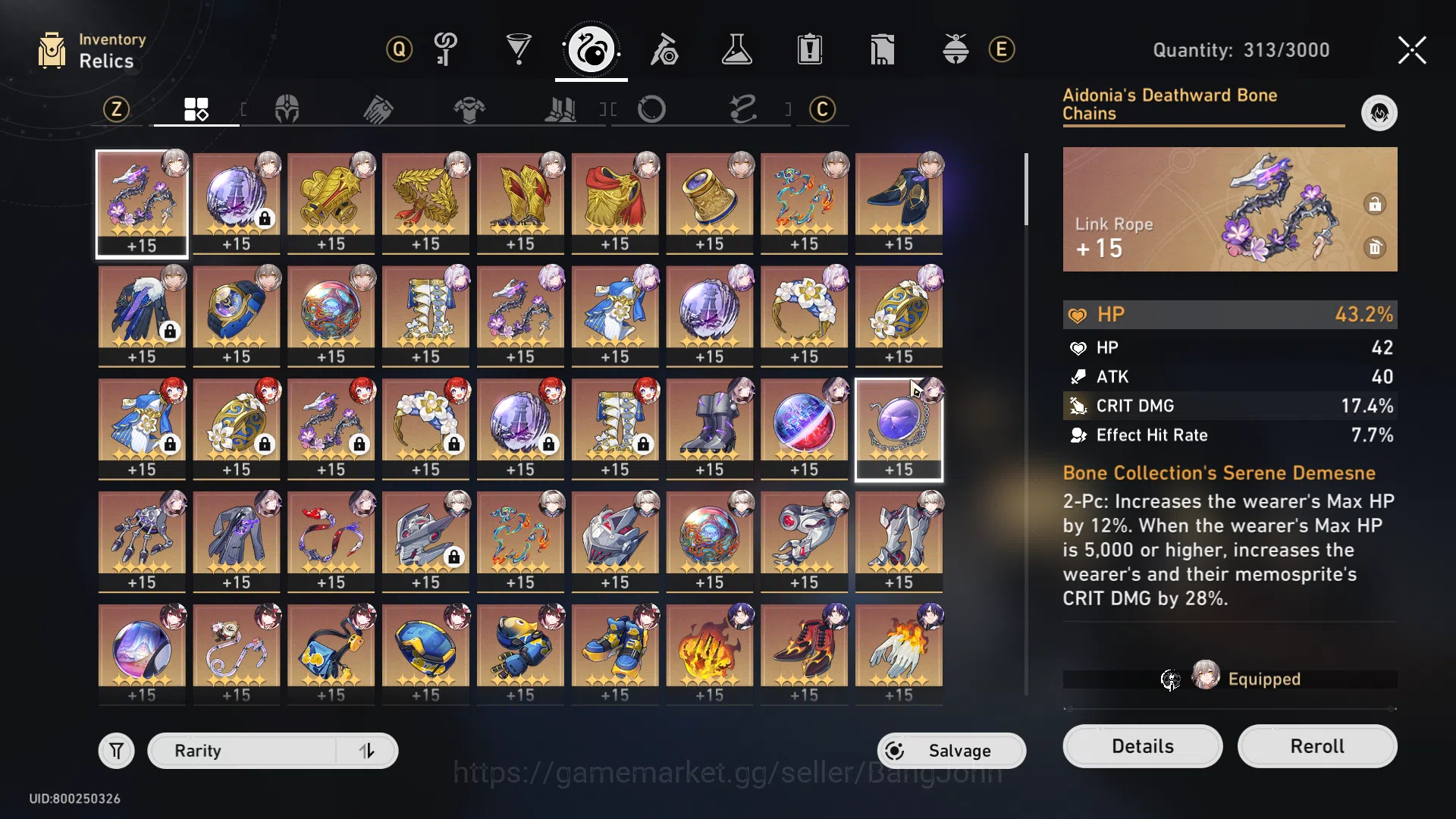 Honkai Star Rail Accounts Others ASIA | TL 70 | 16 limited | Castorice S1 | Lingsha | Ruan Mei | Fu Xuan | Fire Fly | HSR028B 8