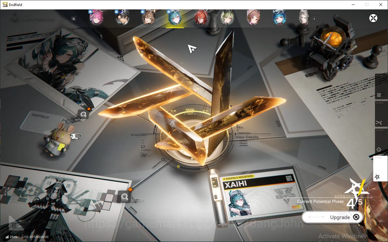 Arknights: Endfield Accounts ASIA | lv 56, ember, Yvonne, last rite, Ardelia, pogra WP 6s 9 more detail check SS AKE134B 7