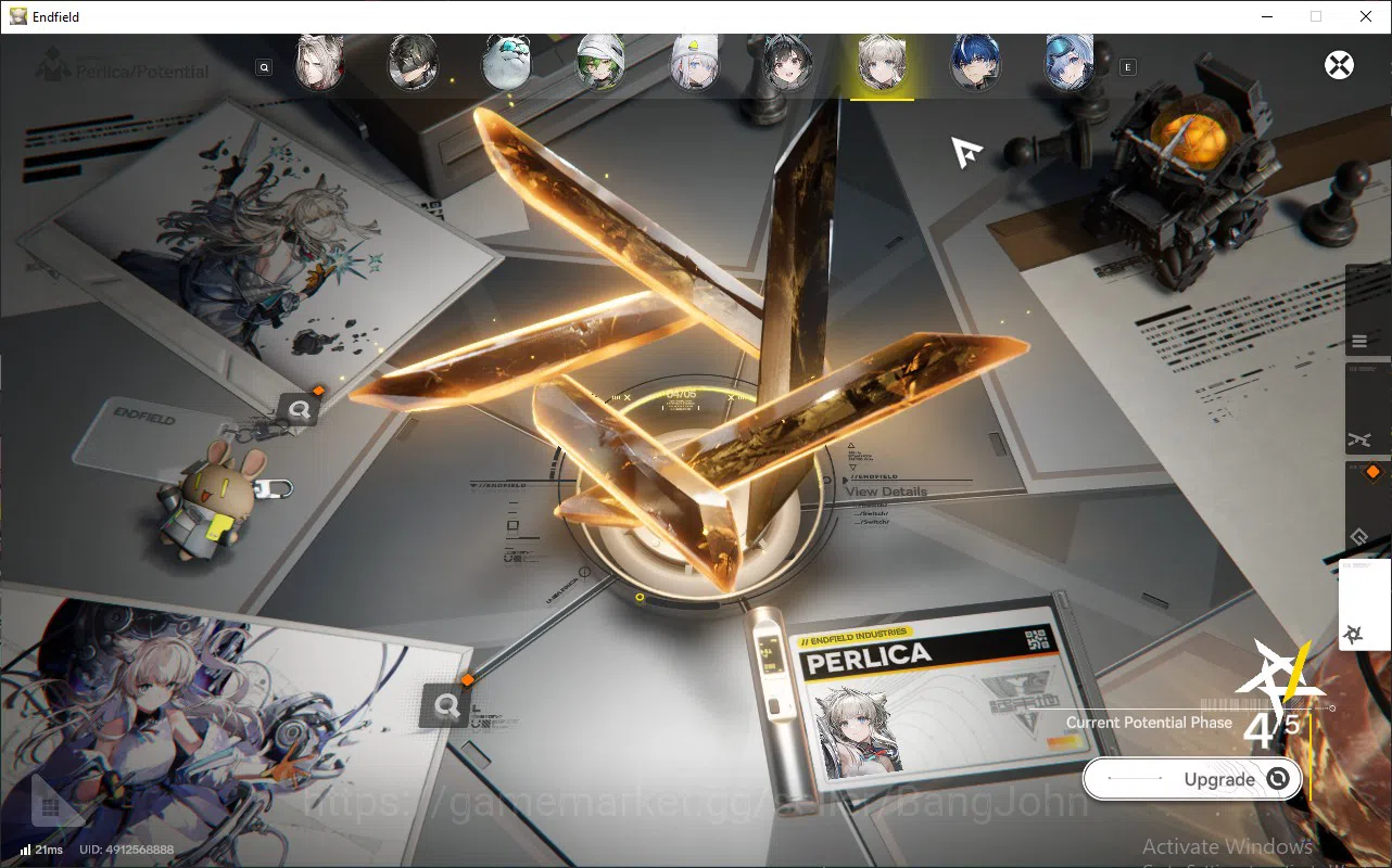 Arknights: Endfield Accounts ASIA | lv 56, ember, Yvonne, last rite, Ardelia, pogra WP 6s 9 more detail check SS AKE134B 9