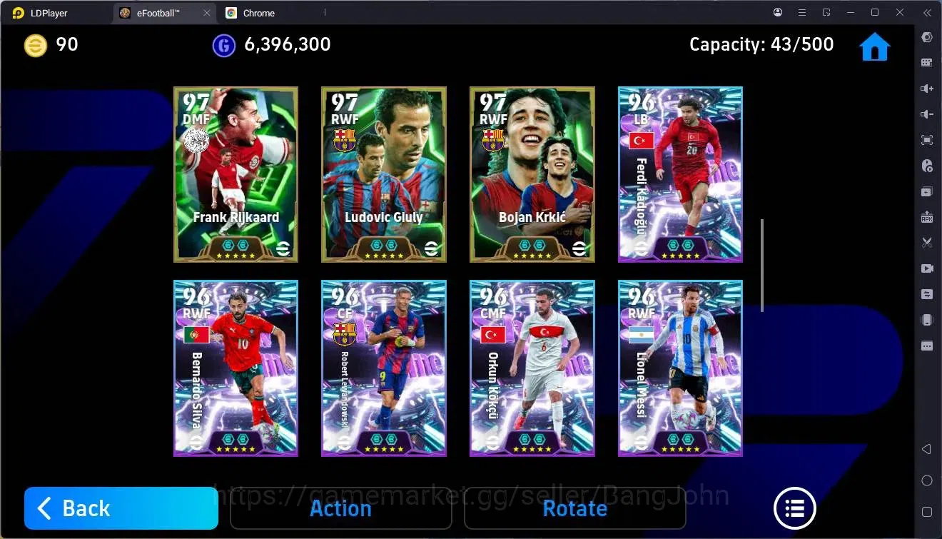 eFootball Accounts Mobile |PW 3234|Bigtime Carlos|Epic Cannavaro,Pepe image 6