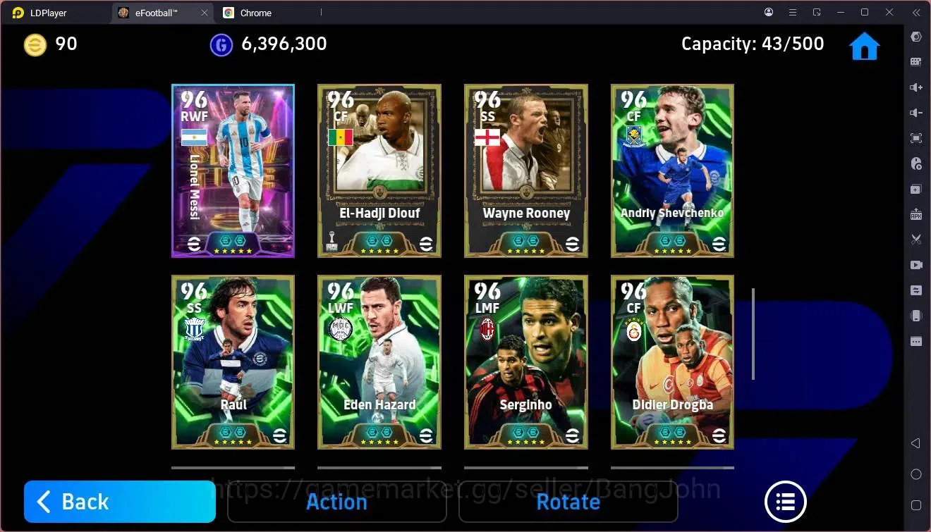 eFootball Accounts Mobile |PW 3234|Bigtime Carlos|Epic Cannavaro,Pepe image 7