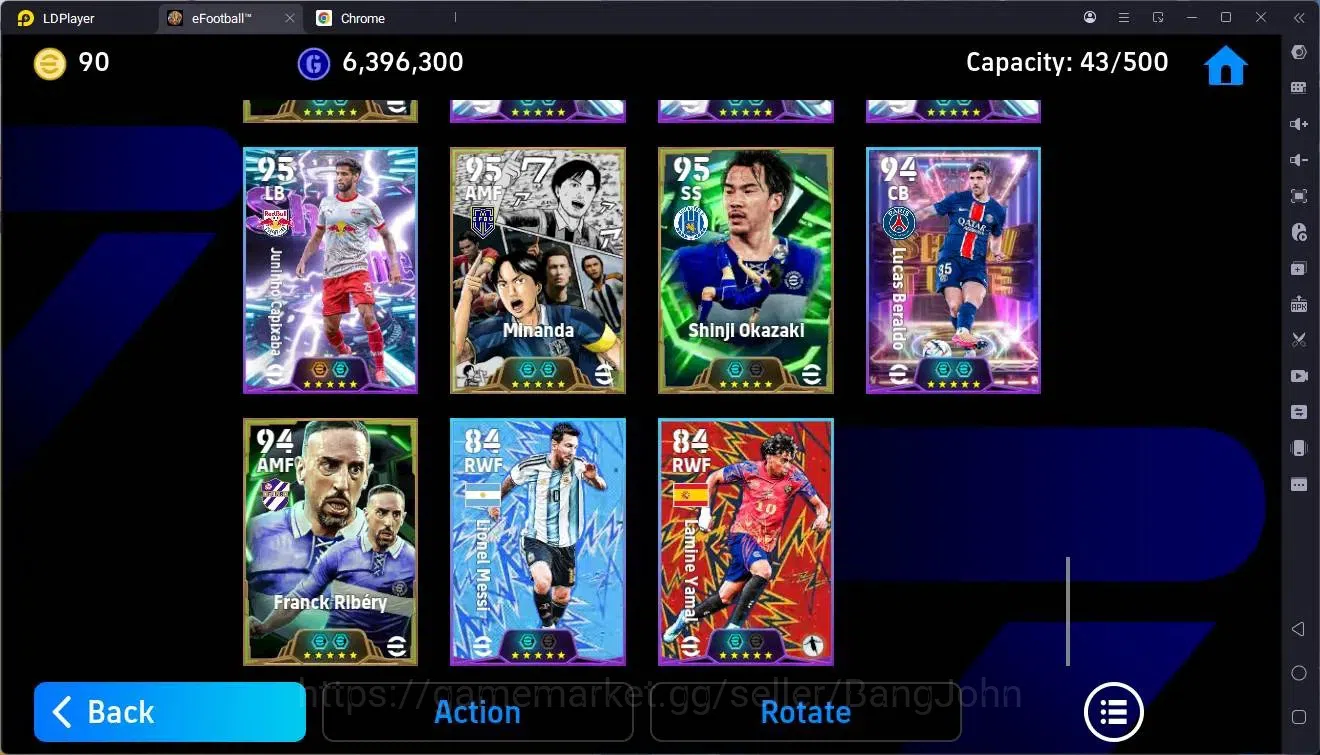 eFootball Accounts Mobile |PW 3234|Bigtime Carlos|Epic Cannavaro,Pepe image 9