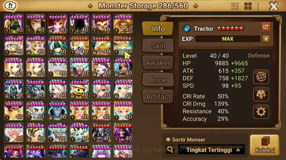 Summoners War: Sky Arena Accounts ASIA WELL ACC | 3 LD Wolyung x Wedjat x Mookwol |1 image 11