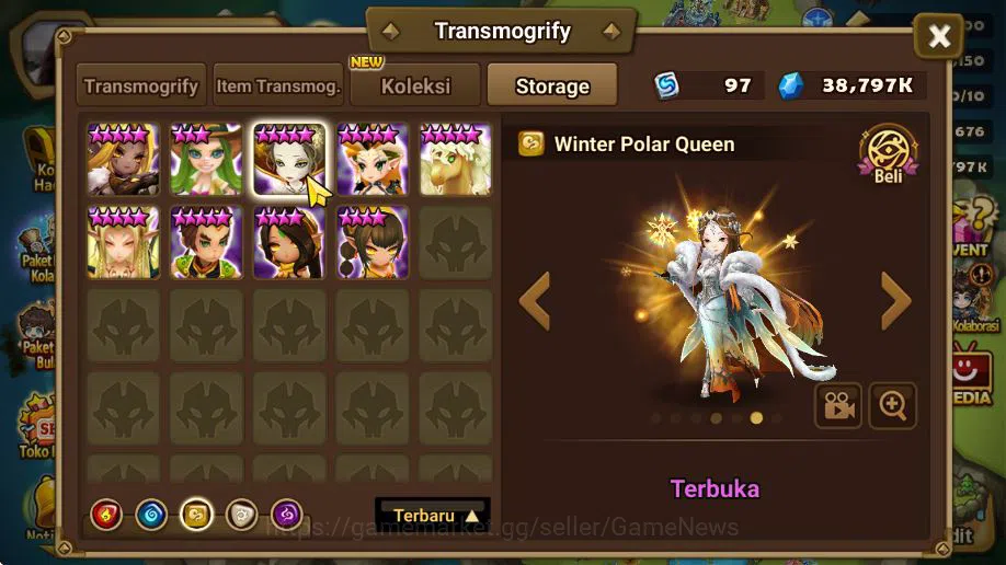 Summoners War: Sky Arena Accounts ASIA WELL ACC | 3 LD Wolyung x Wedjat x Mookwol |1 image 13