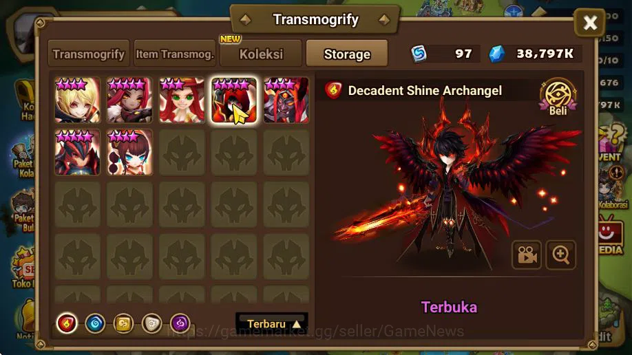 Summoners War: Sky Arena Accounts ASIA WELL ACC | 3 LD Wolyung x Wedjat x Mookwol |1 image 17