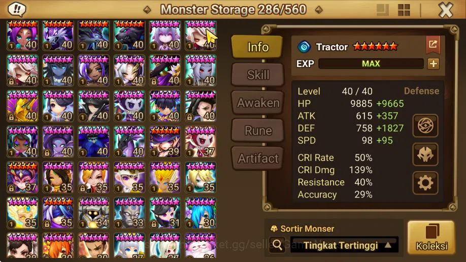 Summoners War: Sky Arena Accounts ASIA WELL ACC | 3 LD Wolyung x Wedjat x Mookwol |1 image 3