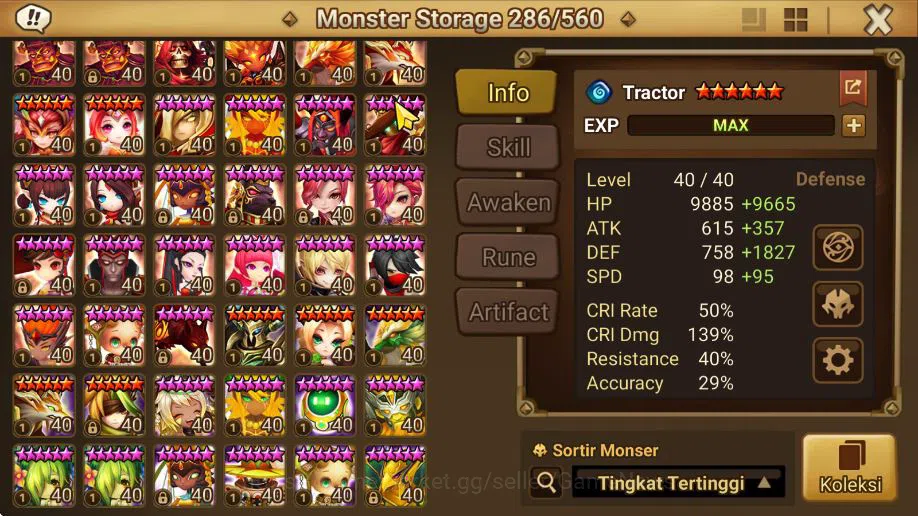 Summoners War: Sky Arena Accounts ASIA WELL ACC | 3 LD Wolyung x Wedjat x Mookwol |1 image 8