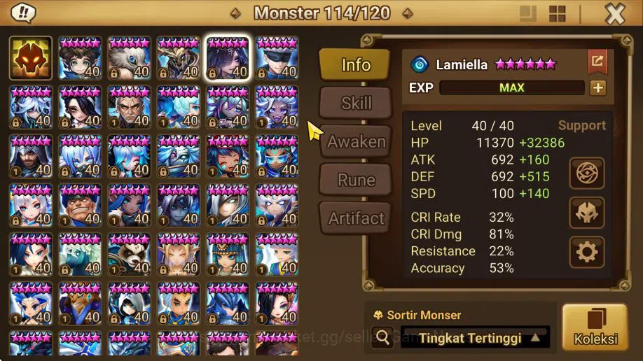Summoners War: Sky Arena Accounts ASIA WELL ACC | 3 LD Wolyung x Wedjat x Mookwol |1 image 9