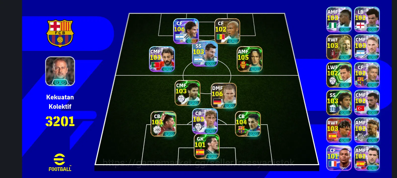 eFootball Accounts Legends & Iconic Players EFOOTBALL 2026 | LEGEND B SCHEWTIEGER, NEW CARD JULIAN ALVAREZ, TOTTI, XABI 1