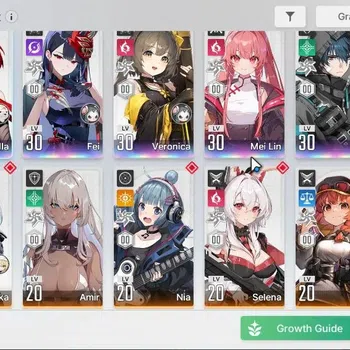 Chaos Zero Nightmare Accounts GLOBAL Lv 24|5 SSR [Arabella,Fei,Veronica,Mei