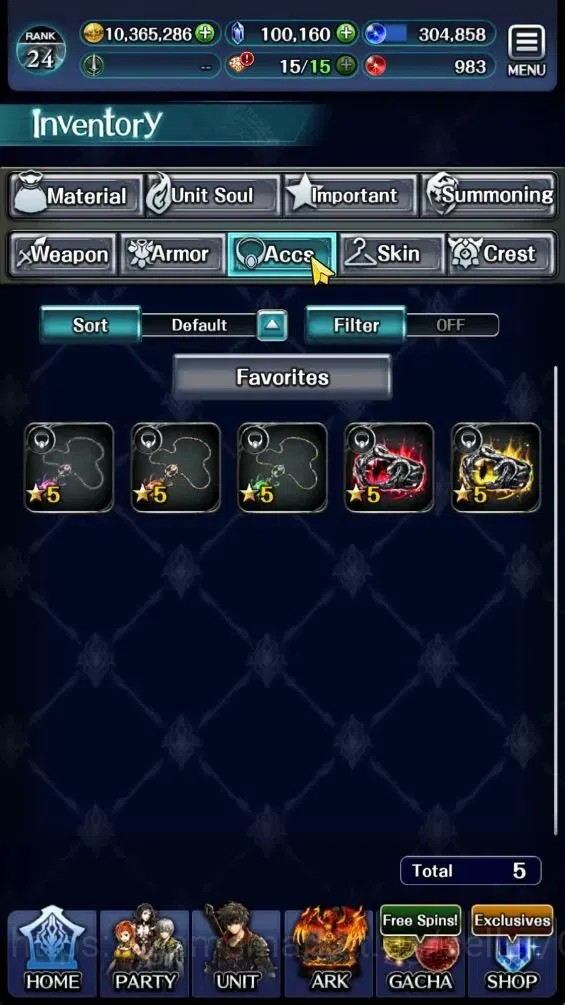 Last Cloudia Accounts GLOBAL|Rank 24|100K Crystal|Collab B Frontier(G Ti image 14