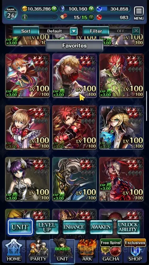 Last Cloudia Accounts GLOBAL|Rank 24|100K Crystal|Collab B Frontier(G Ti image 2