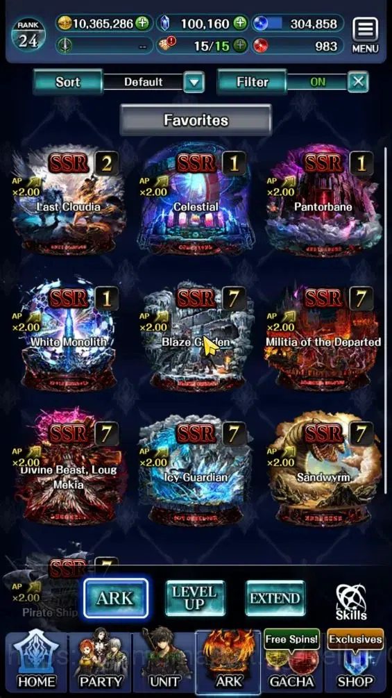 Last Cloudia Accounts GLOBAL|Rank 24|100K Crystal|Collab B Frontier(G Ti image 4