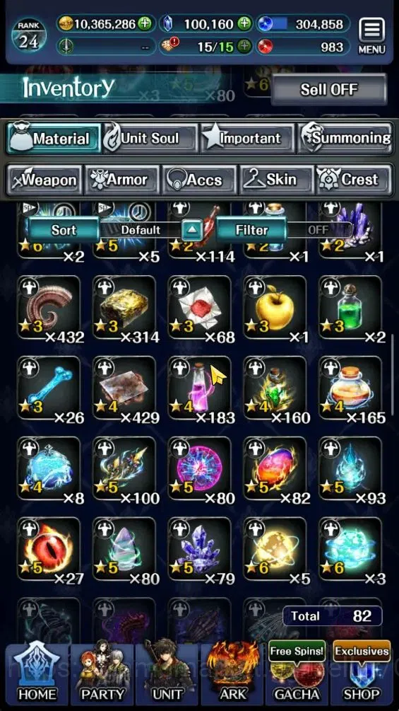 Last Cloudia Accounts GLOBAL|Rank 24|100K Crystal|Collab B Frontier(G Ti image 9
