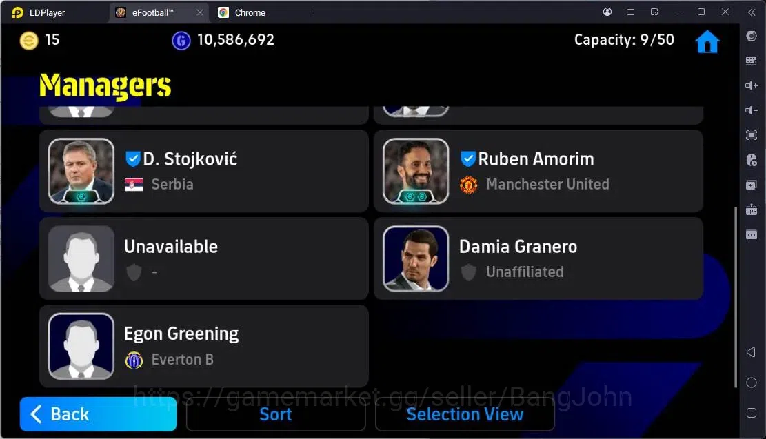 eFootball Accounts Mobile|PW 3198|Legend Messi,Cruyff,Ronaldinho Etc| image 4