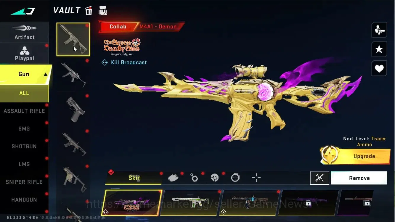 Blood Strike Accounts ASIA|COLLAB[M4A1 Lv3,QBZ95 lv3]|5 ULTRA|SCYTHE+ZER image 10