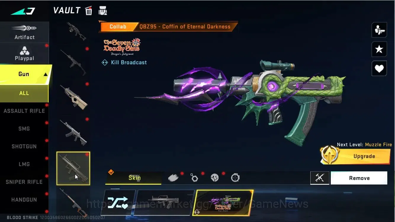 Blood Strike Accounts ASIA|COLLAB[M4A1 Lv3,QBZ95 lv3]|5 ULTRA|SCYTHE+ZER image 13
