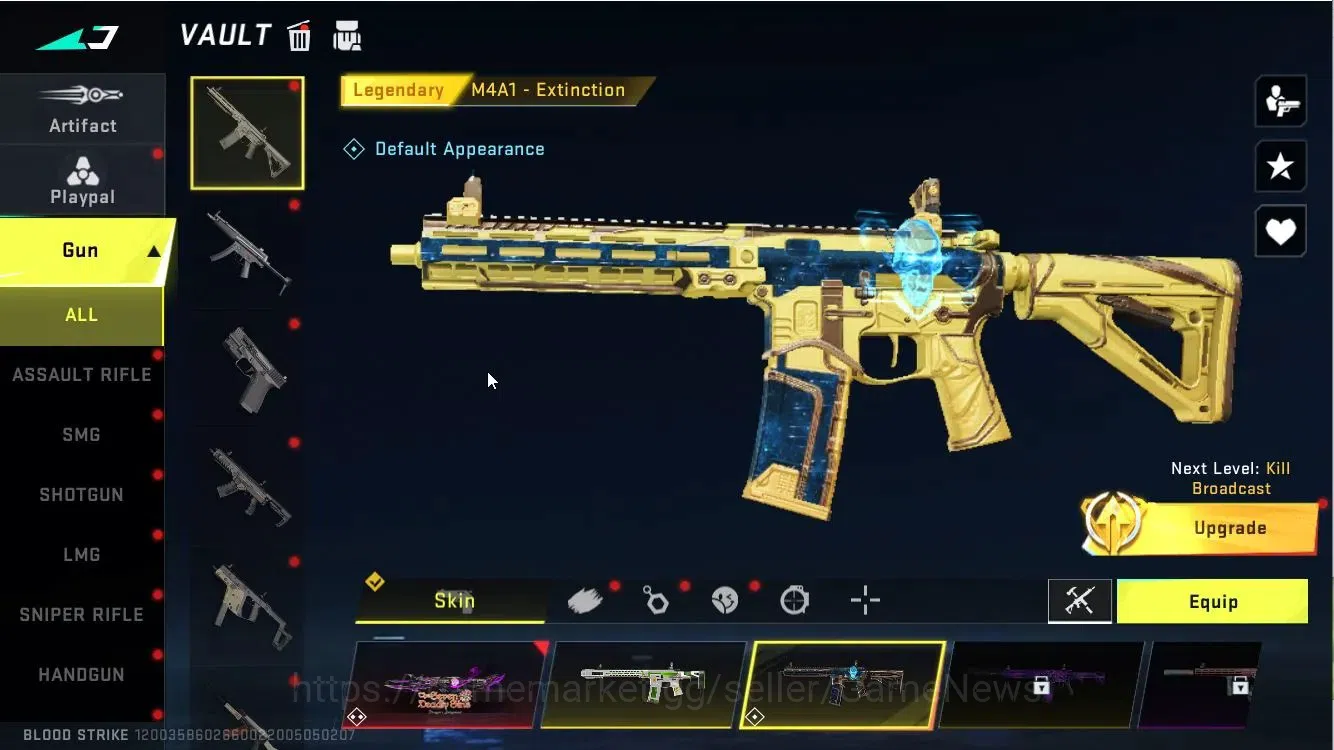 Blood Strike Accounts ASIA|COLLAB[M4A1 Lv3,QBZ95 lv3]|5 ULTRA|SCYTHE+ZER image 15