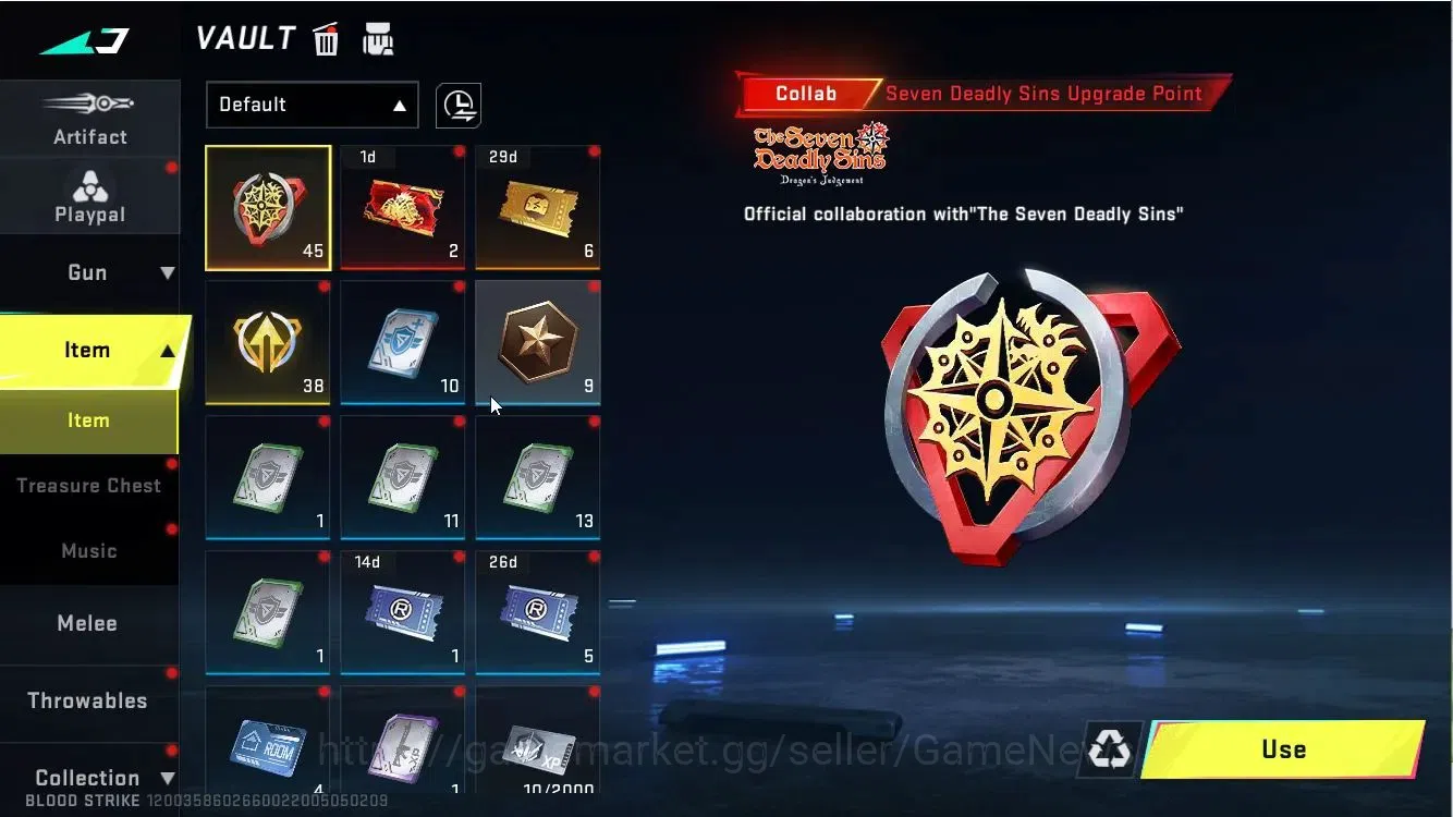 Blood Strike Accounts ASIA|COLLAB[M4A1 Lv3,QBZ95 lv3]|5 ULTRA|SCYTHE+ZER image 19
