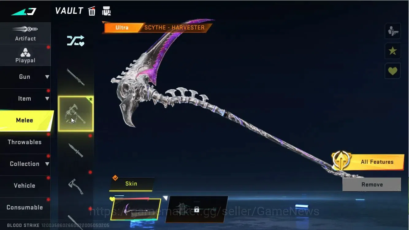 Blood Strike Accounts ASIA|COLLAB[M4A1 Lv3,QBZ95 lv3]|5 ULTRA|SCYTHE+ZER image 9