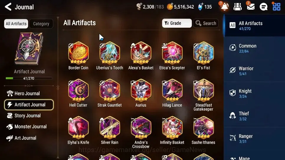 Epic Seven Accounts Starter GLOBAL Unverif|New Era|3 ML(Salome,Harsetti,MChloe)+ TA Coli 5