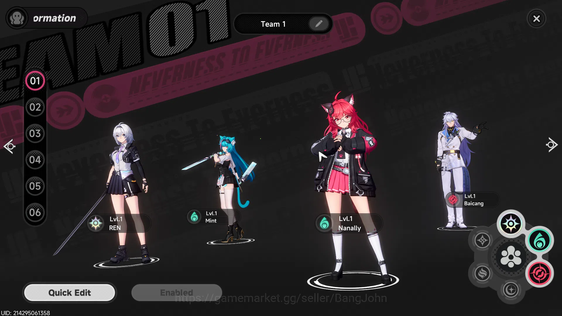Neverness to Everness Accounts EU | Starter Lv 3 | 2 S Char Nanally, Baicang + 5  image 11