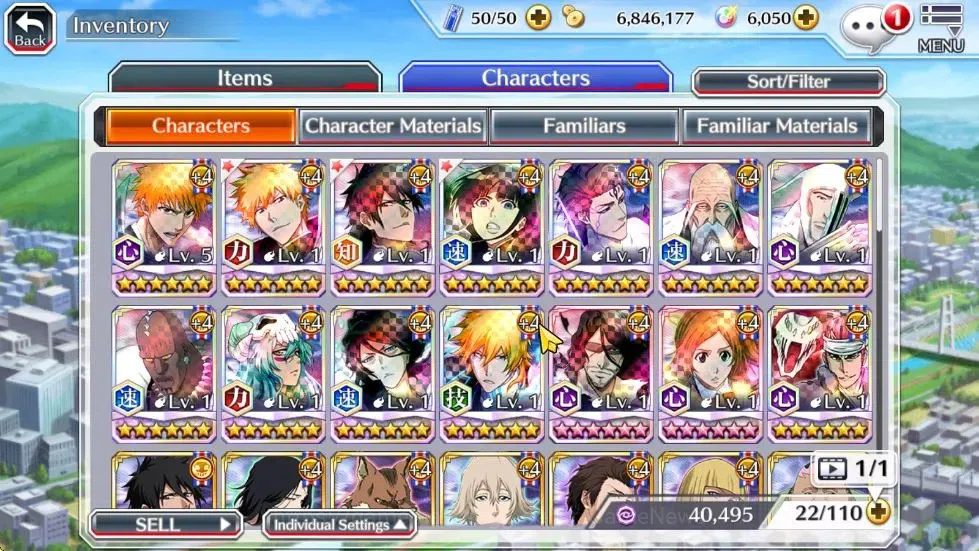 Bleach: Brave Souls Accounts Starter [GLOBAL]6K Orbs+Fresh All Story|2 Renewed Ichigo,TYBW Nemu, Renewed Aizen,Brave 11