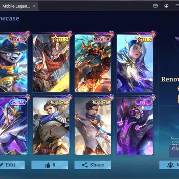 Mobile Legends: Bang Bang Accounts Collector Global|246S|Collector|KOF Karina,Sanrio Floryn,Annual Hayabusa,Star Lesley,LBX