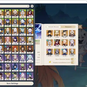 Genshin Impact Accounts End Game Asia|Free HSR+ZZZ|AR 60|13 PremTeam|25 Limit
