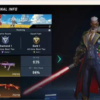 Blood Strike Accounts High-End ASIA | Ultra Melee: Lightblade Melee | 1 Ultra Gun | 1 Collab Gun | 7 Ultra Strikers | 11