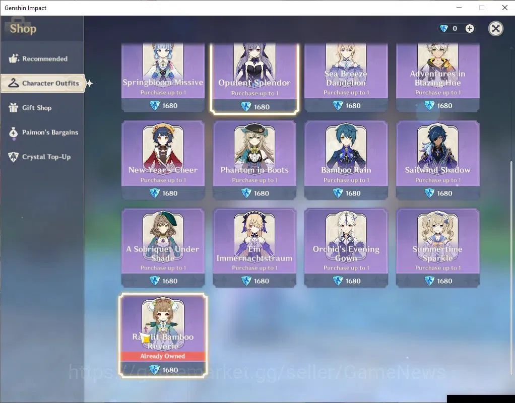Genshin Impact Accounts ASIA|AR 55|3 Limited+ 4(*5 Weapon)|(Skirk,Escoffie image 12