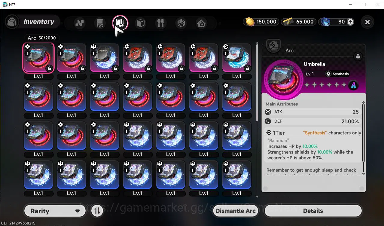 Neverness to Everness Accounts GLOBAL NA |HL 3| 2 SSR Limited [Nanally,Jiuyuan] | image 6