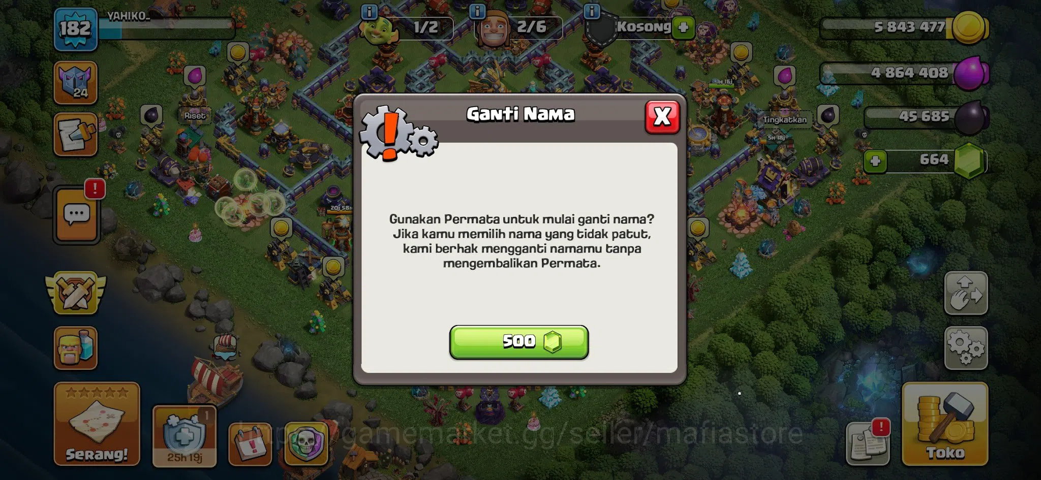 Clash of Clans Accounts HIGH-END TH16 GW66 AQ82 RC40 BK80. Epic Equip: See image 19