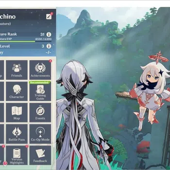 Genshin Impact Accounts Starter ASIA|Starter|AR 31|1 Limited 5*Char(Arlecchino)+Tignari|Low Explore|Check