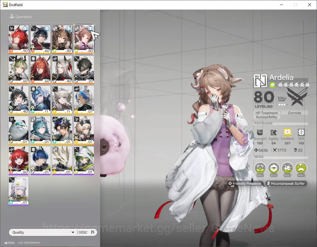 Arknights: Endfield Accounts ASIA|Lv 51|SSR 6(2Limit) [Laevatain+Sign,Ember P1] image 4
