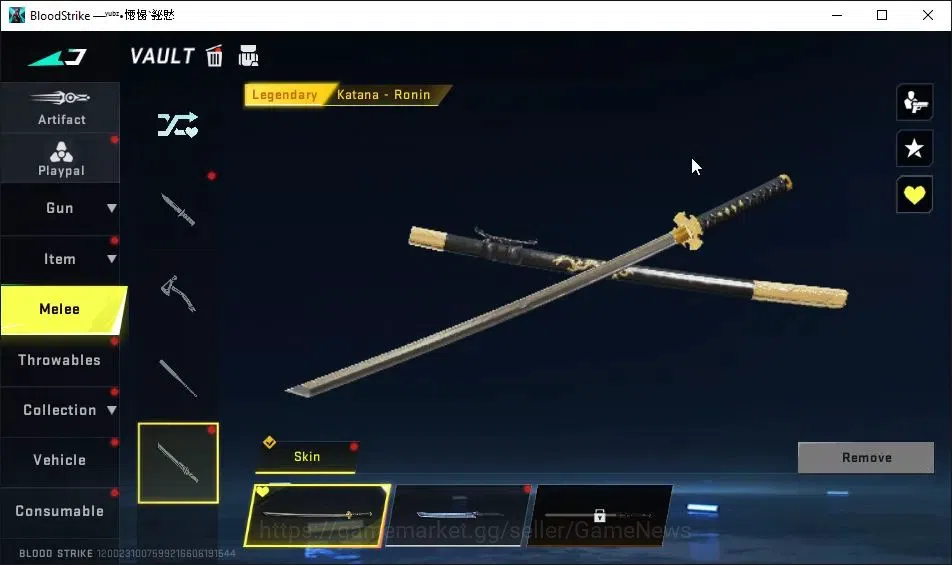 Blood Strike Accounts ASIA|ETERNAL DEagle|11 ULTRA|Collab 7DS[Kar98k,QBZ image 10