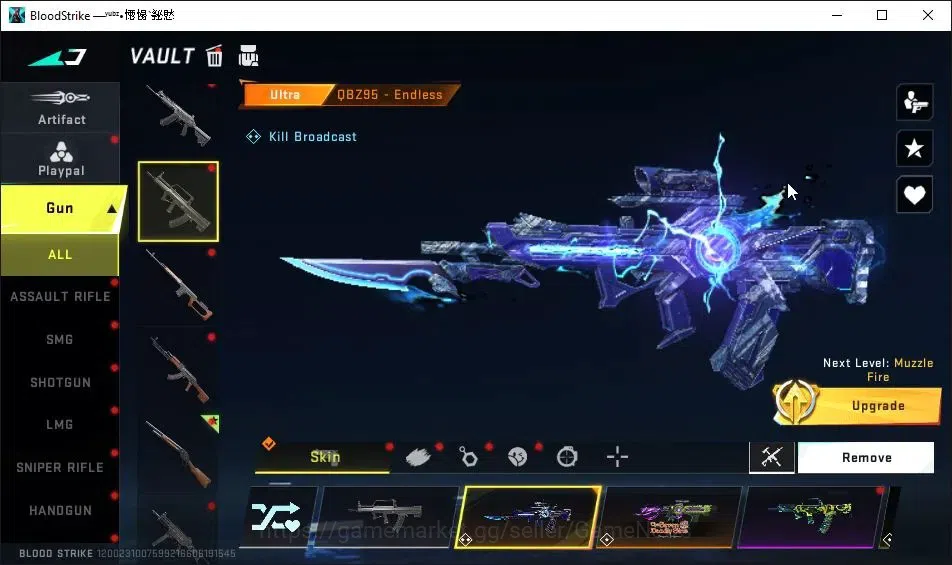 Blood Strike Accounts ASIA|ETERNAL DEagle|11 ULTRA|Collab 7DS[Kar98k,QBZ image 13