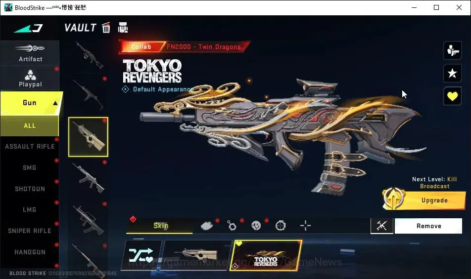 Blood Strike Accounts ASIA|ETERNAL DEagle|11 ULTRA|Collab 7DS[Kar98k,QBZ image 14